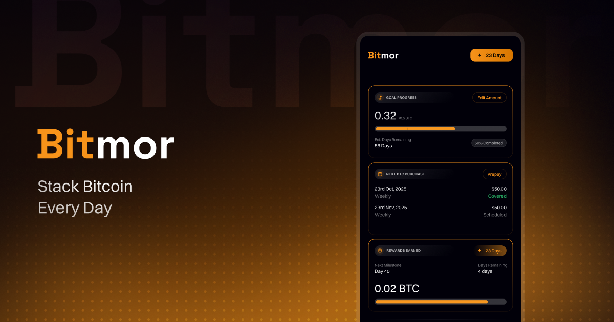Bitmor DCA - Farcaster Mini Apps